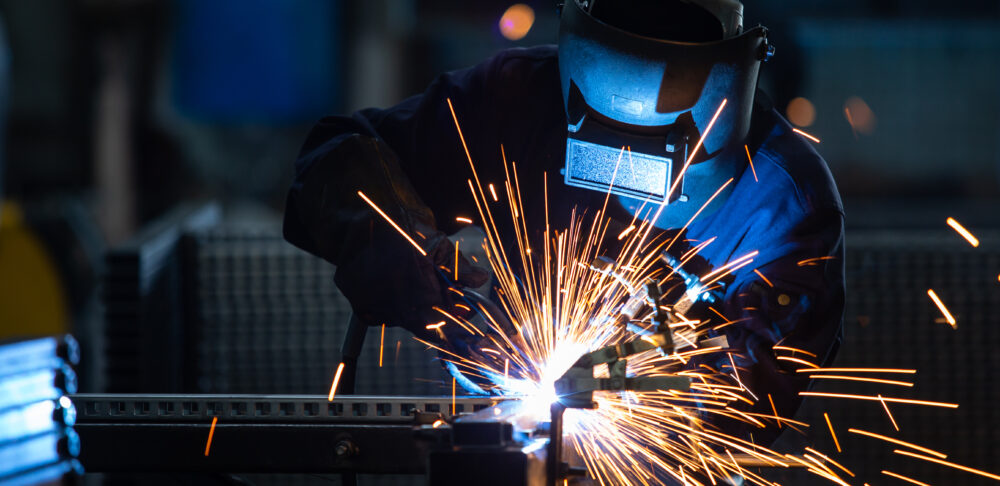 processo de soldagem MIG/MAG.